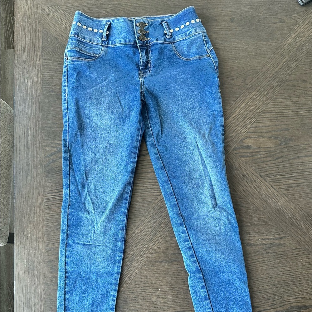 Classic High-Waist Blue Women’s Jeans